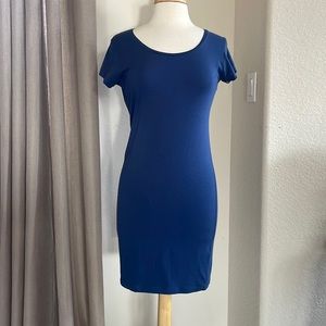 Navy t-shirt dress